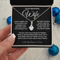To My Beautiful Wife | Alluring Beauty Necklace | BC2337
