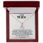 To My Wife | Alluring Beauty Necklace | WC23127