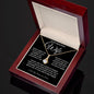 To My Beautiful Wife | Alluring Beauty Necklace | BC2337