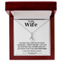 To My Wife | Alluring Beauty Necklace | WC23127