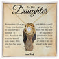 To My Daughter | Love Knot Necklace |