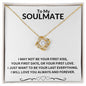 To My Soulmate | Love Knot Necklace | 2324