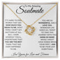To My Amazing Soulmate | Love Knot Necklace