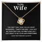 To My Wife | Love Knot Necklace | BC23127