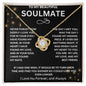 To My Beautiful Soulmate | Love Knot Necklace | 2311