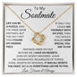 To My Soulmate | Love Knot Necklace | WC