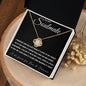 To My Soulmate | Love Knot Necklace | For Love & Forever