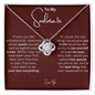 To My Soulmate | Love Knot Necklace | 2315 Color