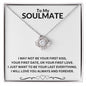To My Soulmate | Love Knot Necklace | 2324