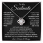 To My Soulmate | Love Knot Necklace | BC