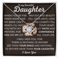 To My Daughter | Love Knot Necklace | I Love You