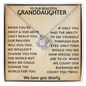 TO OUR BEAUTIFUL GRANDDAUGHTER, WE LOVE YOU ALWAYS, AND MISS YOU WHENEVER YOU ARE AWAY.