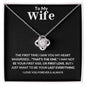 To My Wife | Love Knot Necklace | BC23127
