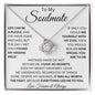 To My Soulmate | Love Knot Necklace | WC