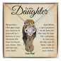 To My Daughter | Love Knot Necklace