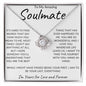 To My Amazing Soulmate | Love Knot Necklace