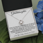 To My Granddaughter | LoveKnot Necklace