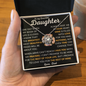 To My Beautiful Daughter | Love, Dad | Love Knot Necklace