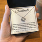 To My Soulmate | Love Knot Necklace | Forever Love