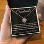 To My Soulmate | Love Knot Necklace | For Love & Forever
