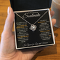 To My Amazing Soulmate | Love Knot Necklace