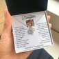 TO OUR DAUGHTER | LOVE KNOT | LION PRIDE