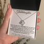 To My Granddaughter | LoveKnot Necklace