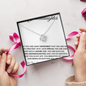 To My Granddaughter | LoveKnot Necklace
