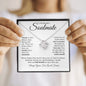 To My Beautiful Soulmate | Love Knot Necklace