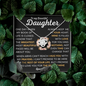 To My Beautiful Daughter | Love, Dad | Love Knot Necklace