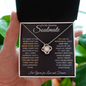 To My Amazing Soulmate | Love Knot Necklace