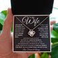 To My Wife | Love Knot Necklace | BC