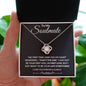 To My Soulmate | Love Knot Necklace | BC23127
