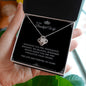 To My Beautiful Wife | Love Knot Necklace | Color Card
