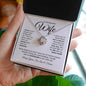 To My Beautiful Wife | Love Knot Necklace | Moods & Moments | WC