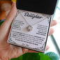 To My Daughter | Never Forget That I Love You | Love Knot Necklace | WC23216