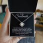 To My Soulmate | Love Knot Necklace | BC23127