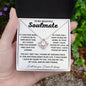 To My Beautiful Soulmate | Love Knot Necklace | WC23227