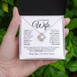 To My Beautiful Wife | Love Knot Necklace | Moods & Moments | WC