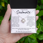 To My Amazing Soulmate | Love Knot Necklace