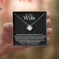 To My Wife | There Are Times | Love Knot Necklace | BC2334