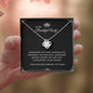 To My Beautiful Wife | Love Knot Necklace | Color Card