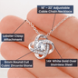 To My Amazing Soulmate | Love Knot Necklace