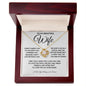 To My Beautiful Wife | Love Knot Necklace | WC2329