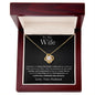 To My Wife | Love Knot Necklace | 2311