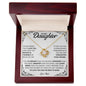 To My Daughter | Never Forget That I Love You | Love Knot Necklace | WC23216