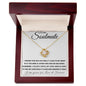 To My Soulmate | Love Knot Necklace | Forever Love