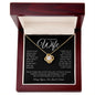 To My Beautiful Wife | Love Knot Necklace | Moods & Moments | BC
