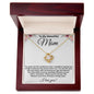 To My Beautiful Mom | Love Knot Necklace | WC+E23313