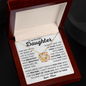 To My Beautiful Daughter | Love, Mom | Love Knot Necklace